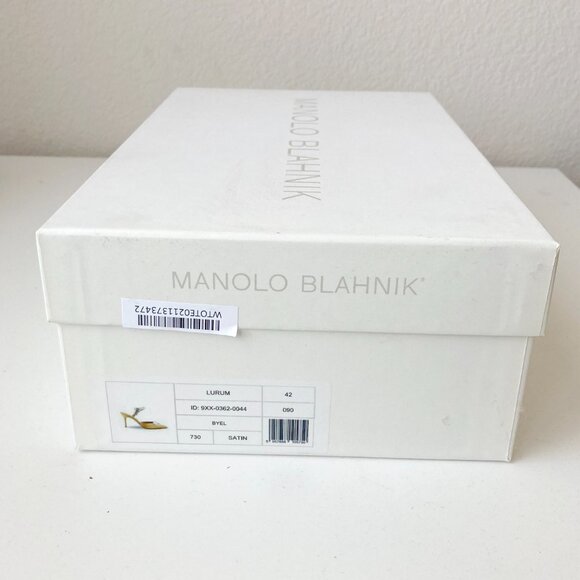 NEW MANOLO BLAHNIK Lurum Mules - Picture 15 of 15